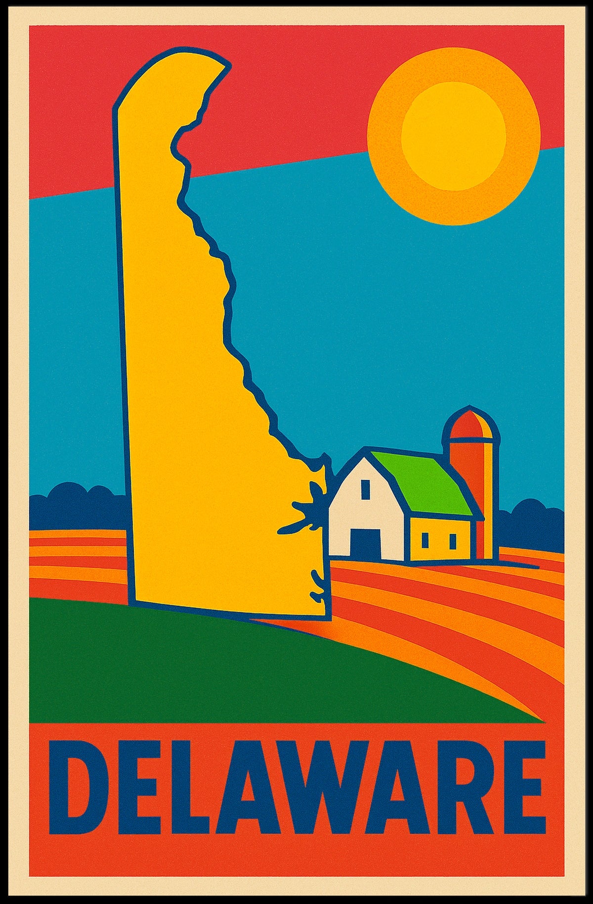 Delaware Landscape Poster