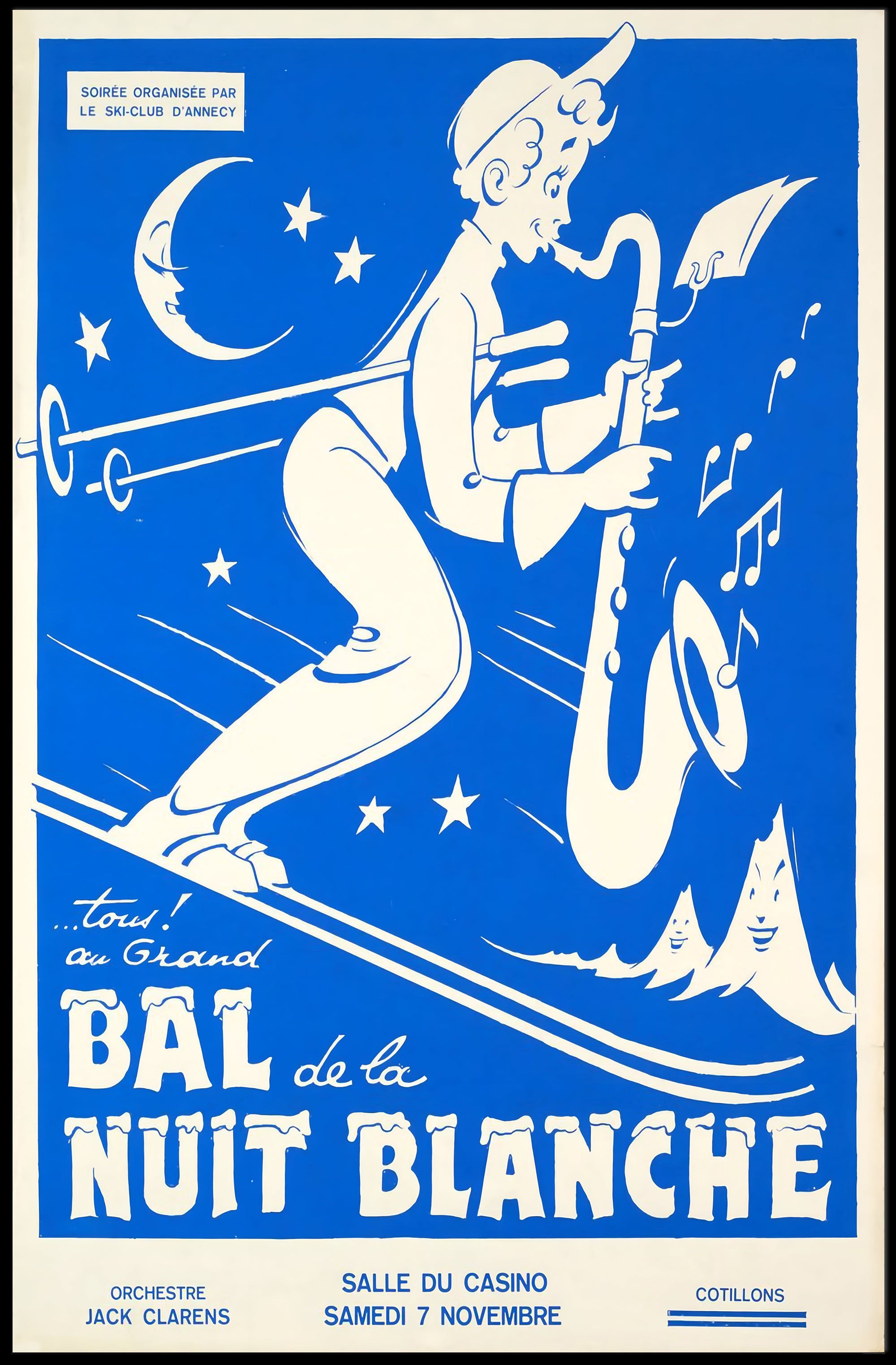 Grand Bal de la Nuit Blanche Poster PosterGoat