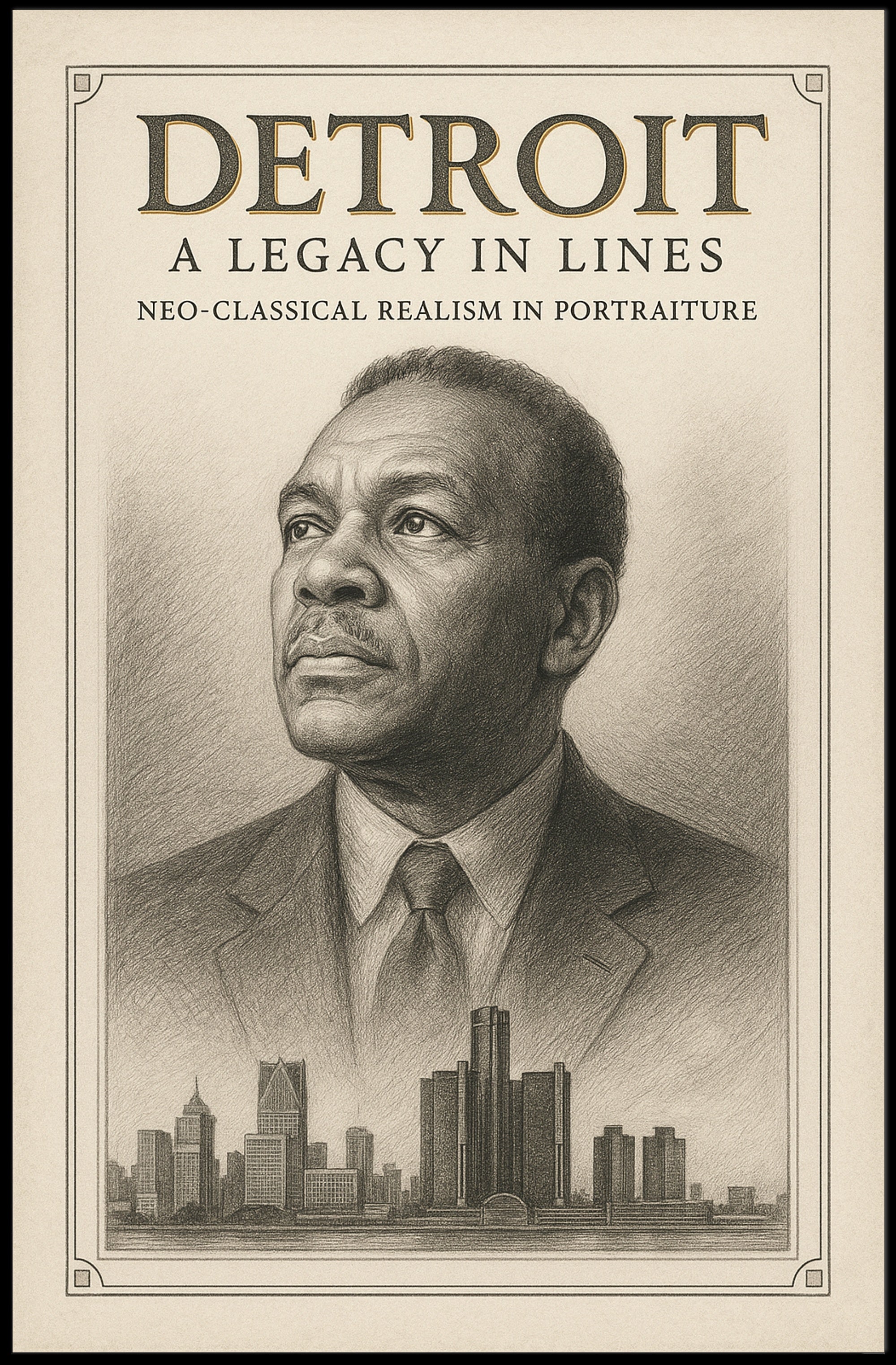 Detroit A Legacy in Lines Poster