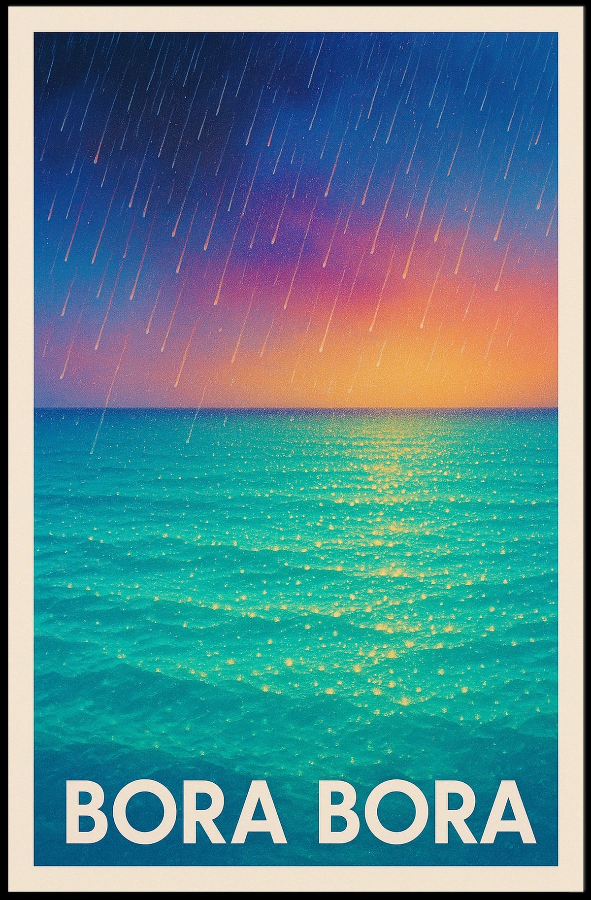 Bora Bora Tropical Paradise Poster