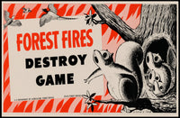 Forest Fire Warning Poster PosterGoat