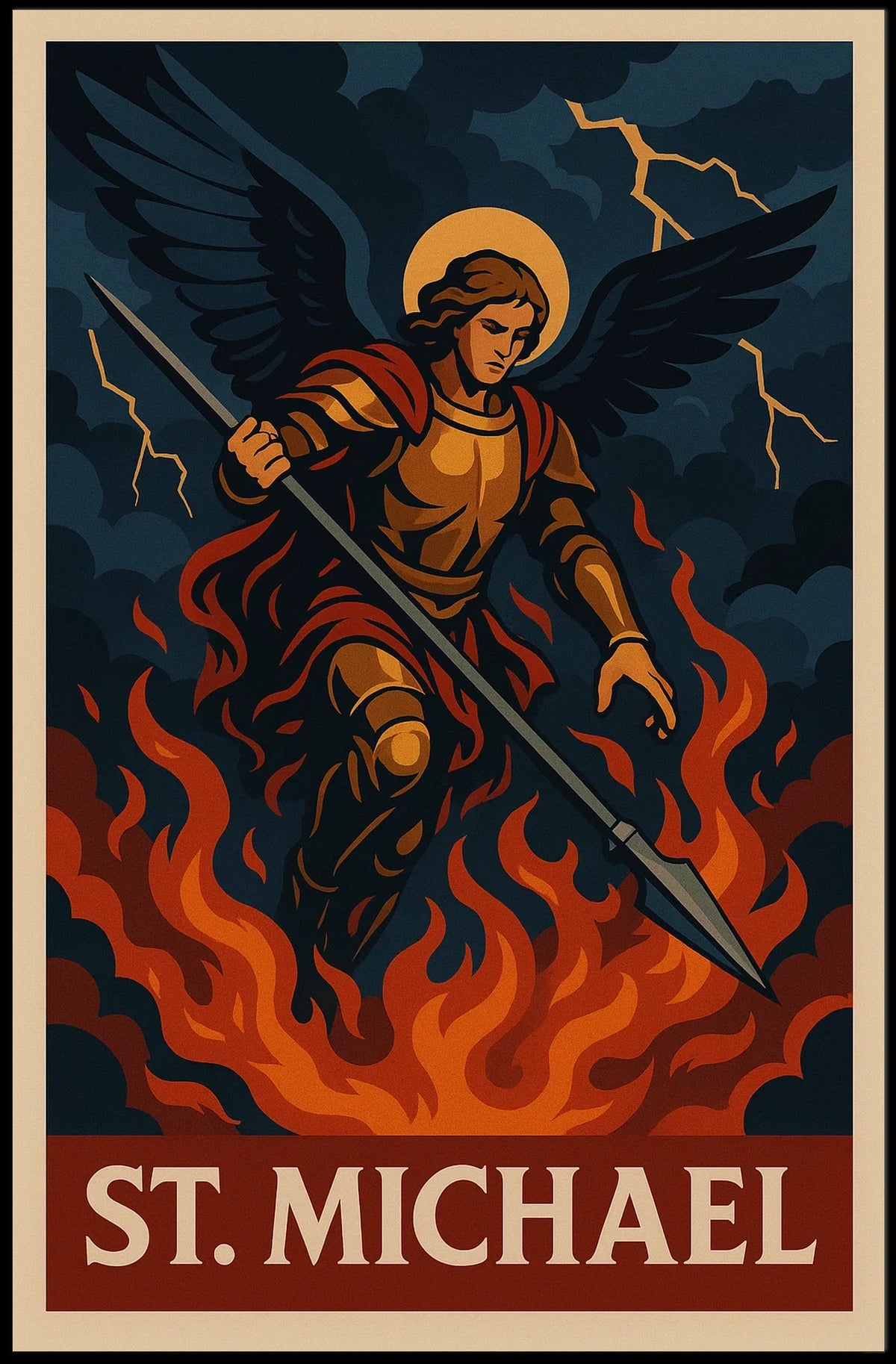 St. Michael The Archangel Poster