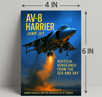 AV-8 Harrier Jump Jet Poster