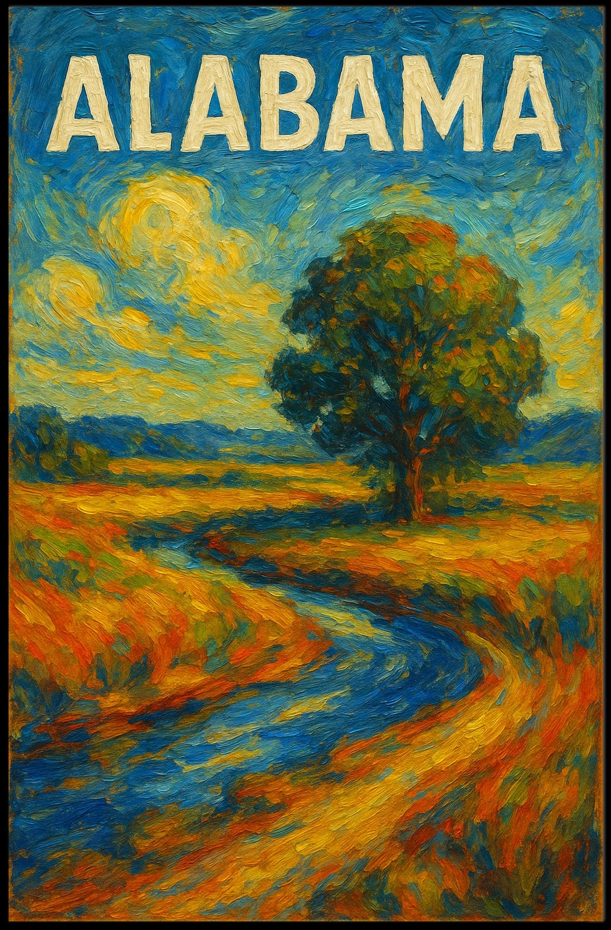 Alabama Landscape Poster