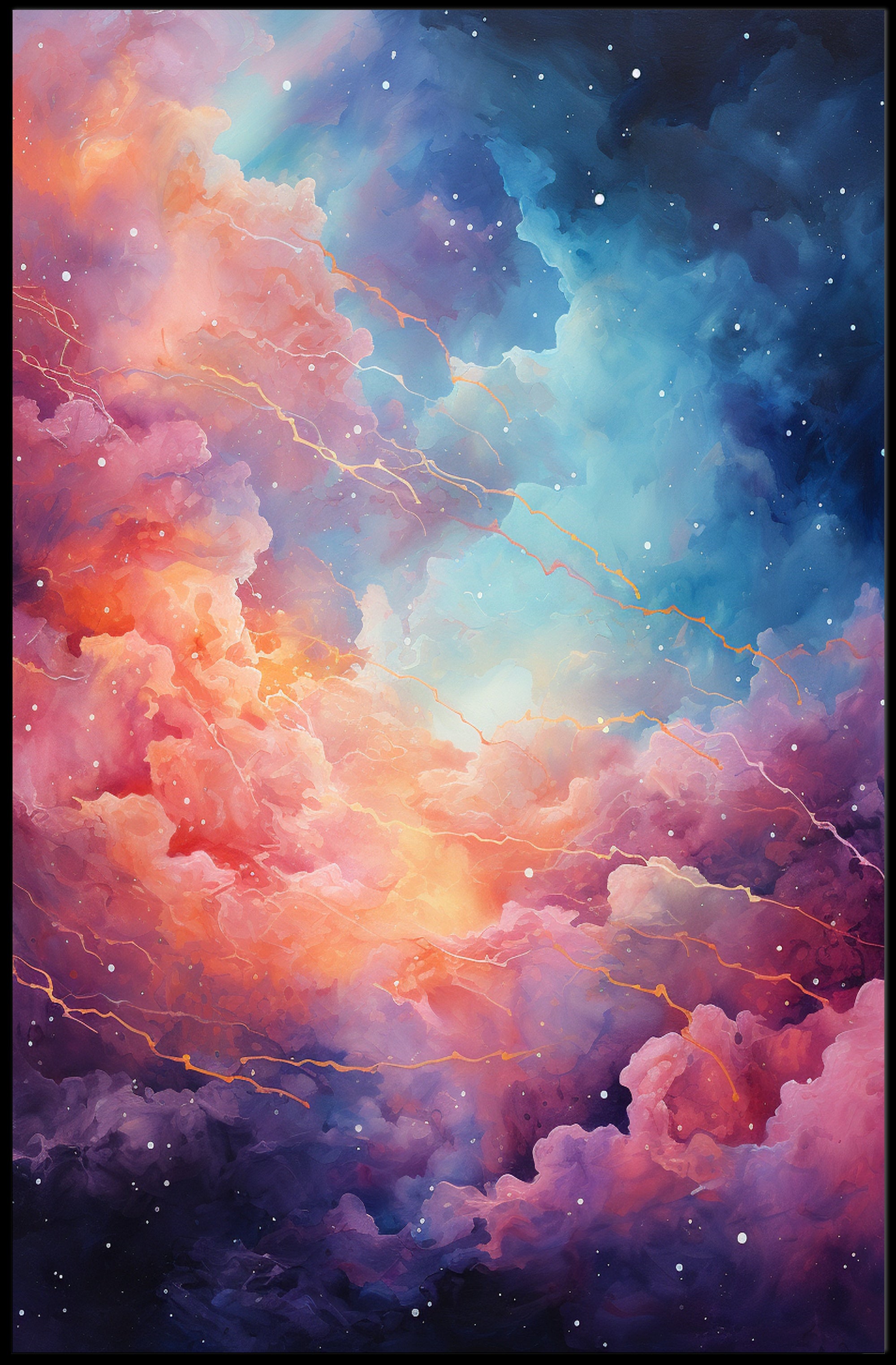 Celestial Dreamscape Poster PosterGoat