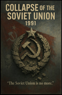 Collapse of the Soviet Union Poster PosterGoat
