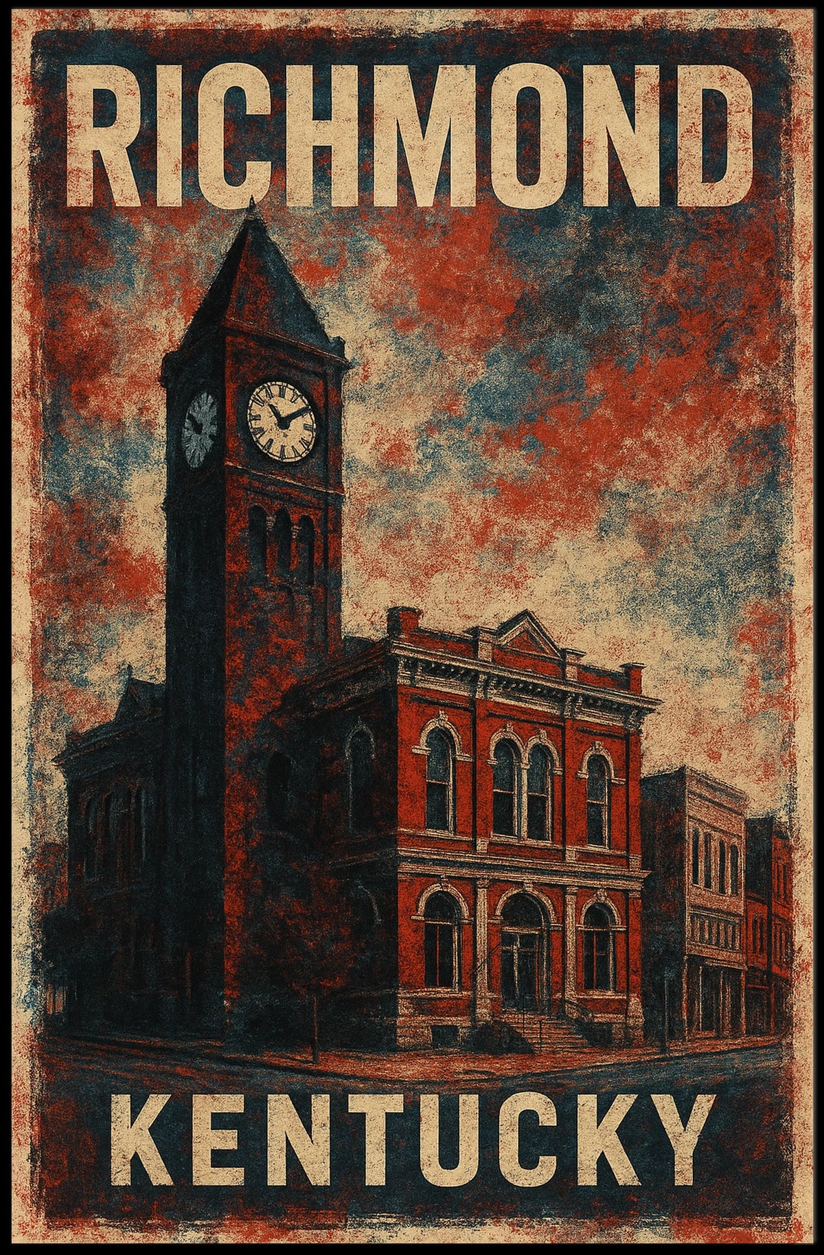 Richmond, Kentucky Poster