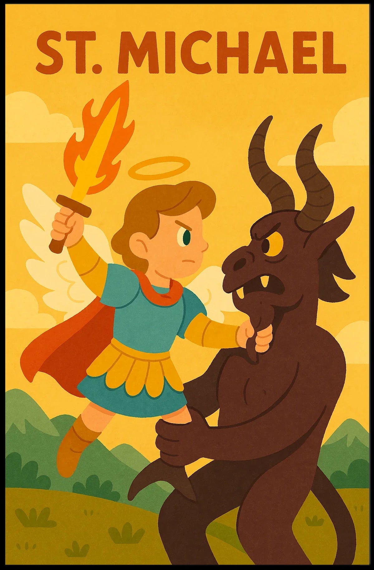 St. MichaelS Valor Poster