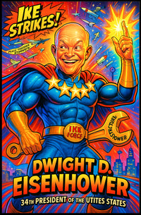 Dwight D. Eisenhower 34th President Poster PosterGoat