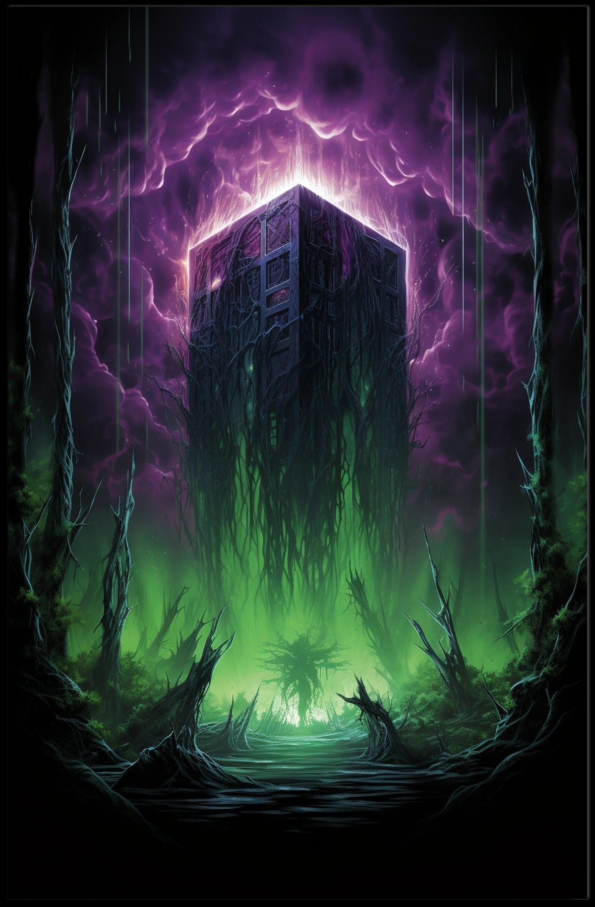 The Enigmatic Monolith Poster