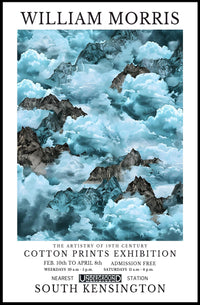 William Morris Cotton Prints Exhibition Poster