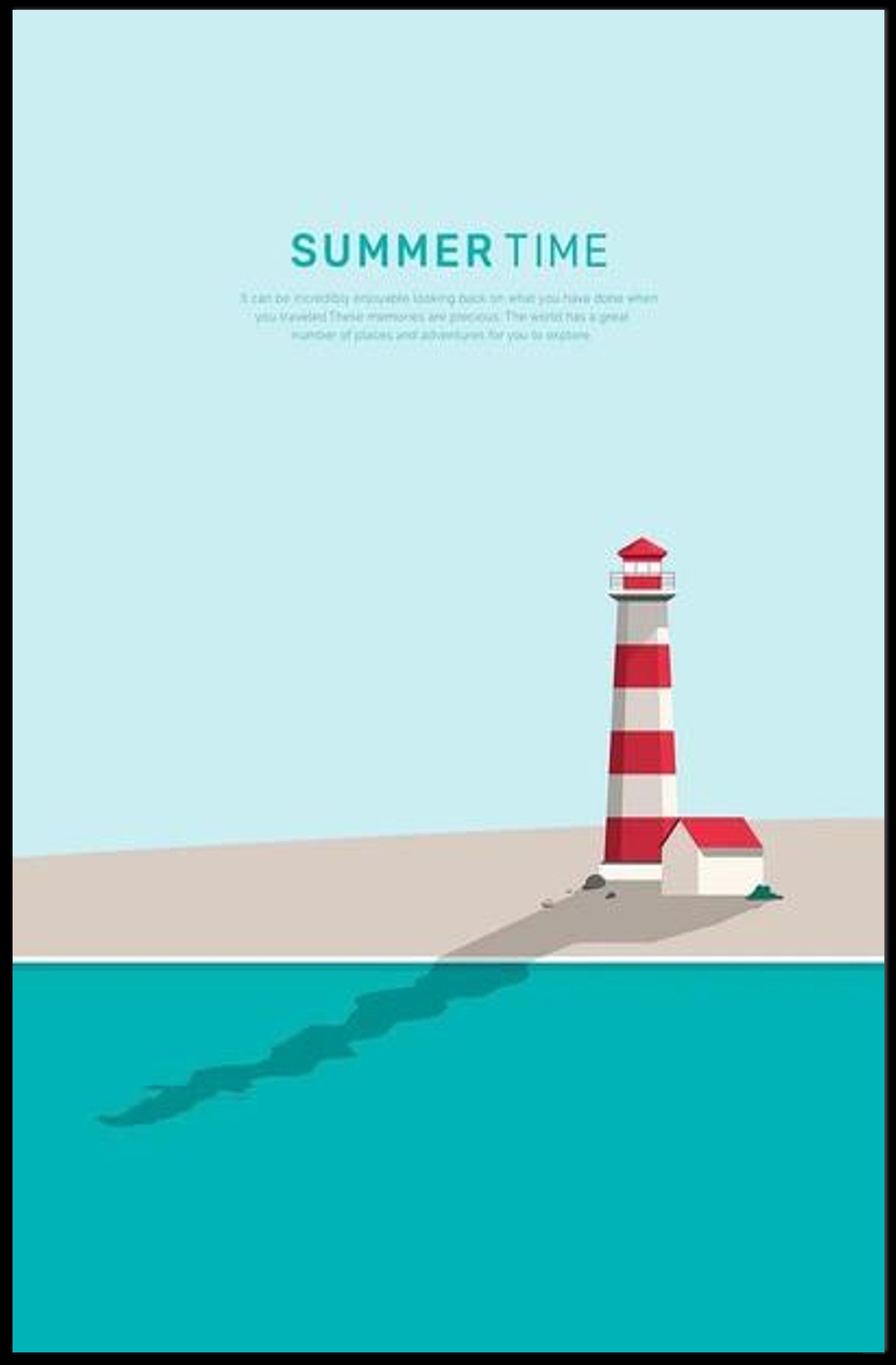 Summer Serenity Poster PosterGoat