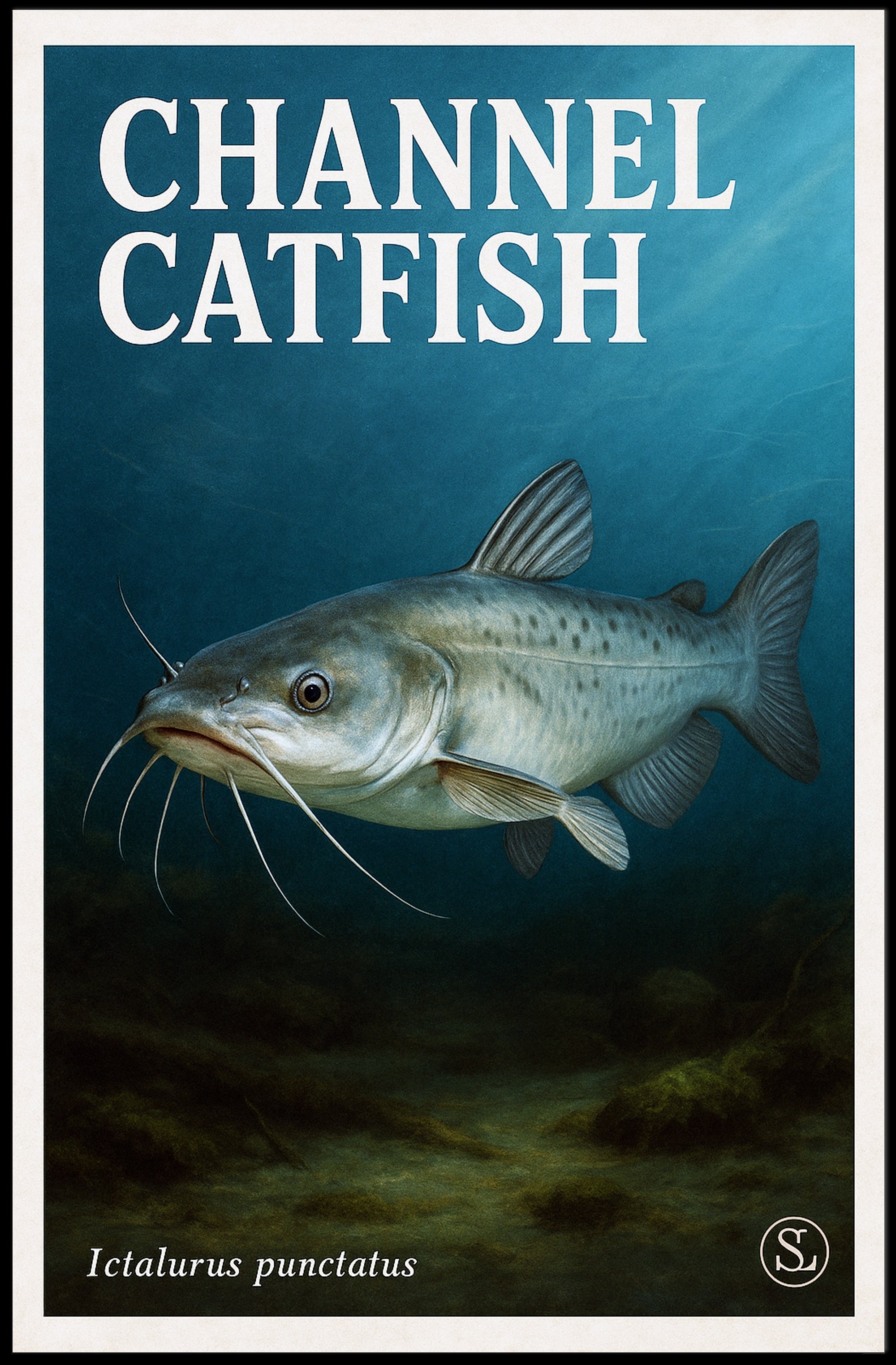 Channel Catfish Poster PosterGoat