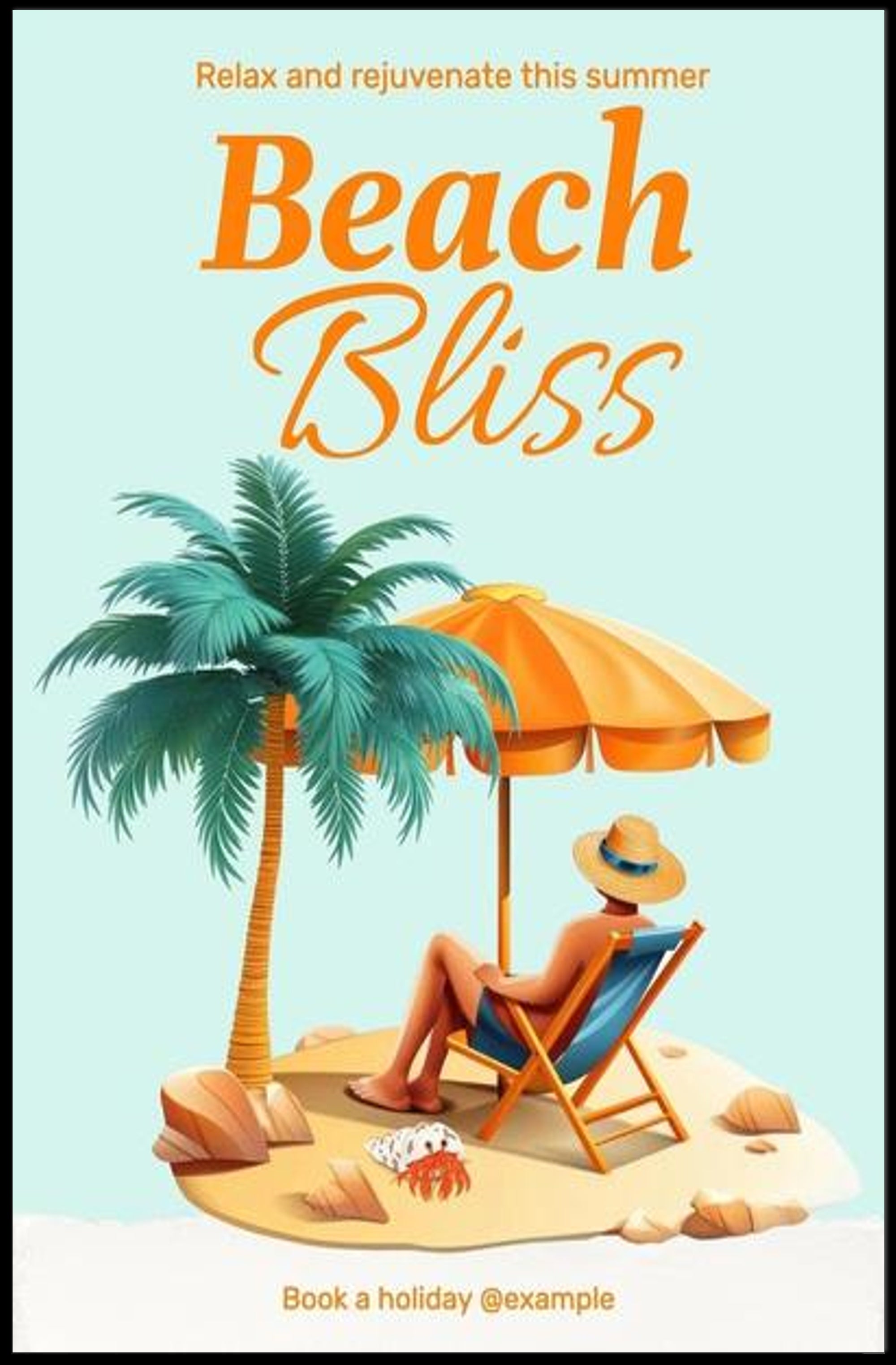 Beach Bliss Poster PosterGoat