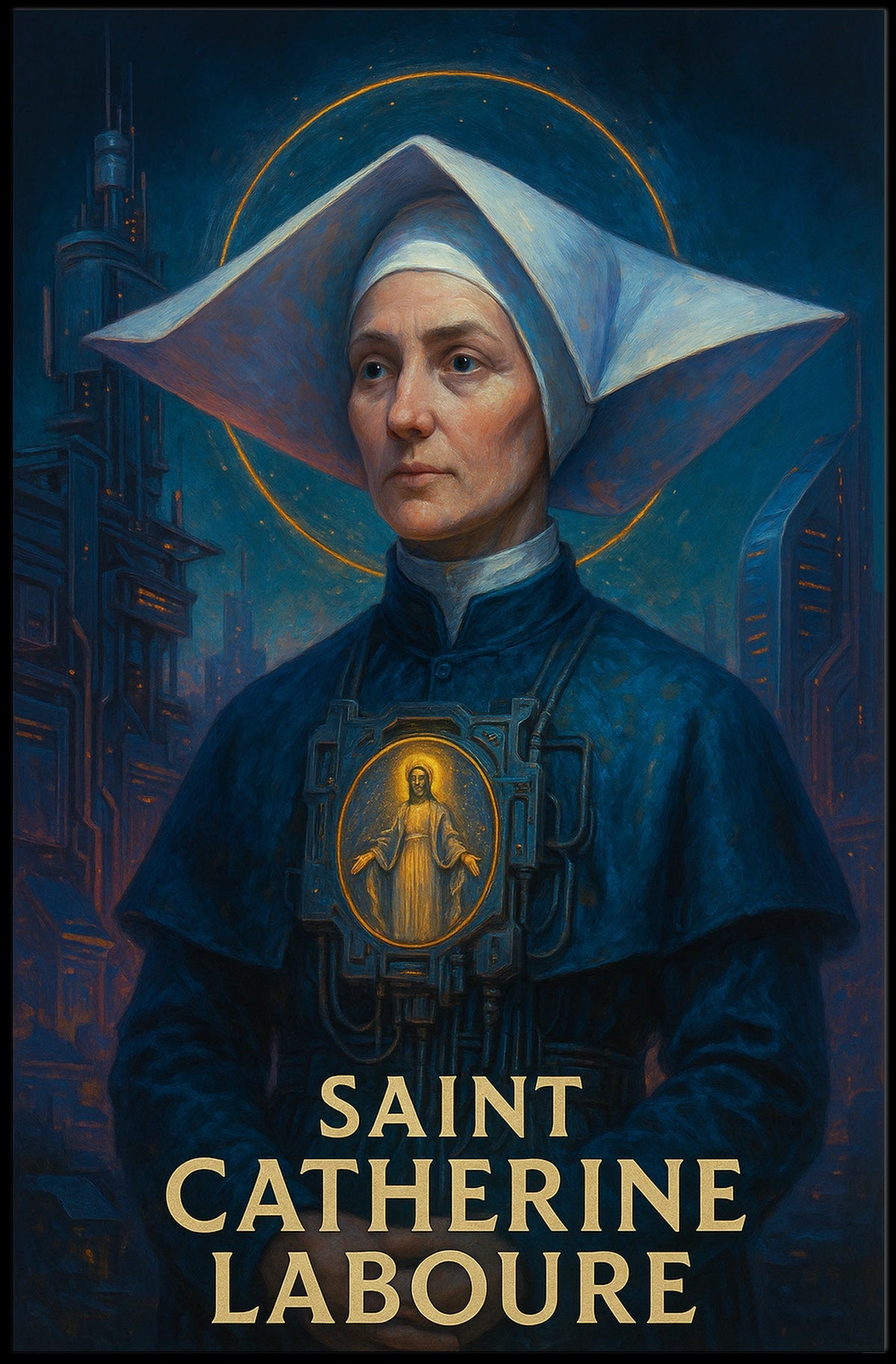 Saint Catherine LabourΓ© Poster