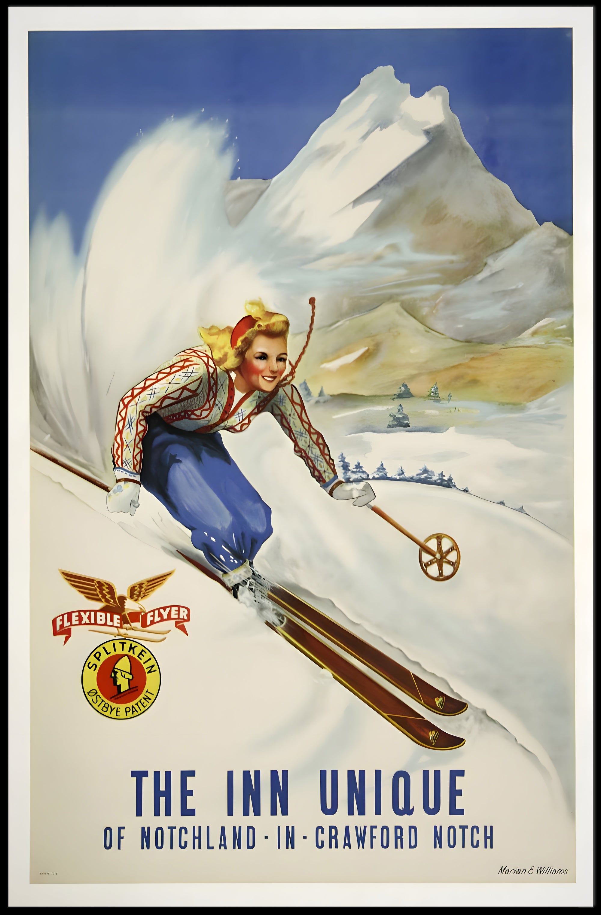 The Inn Unique at Notchland Poster PosterGoat