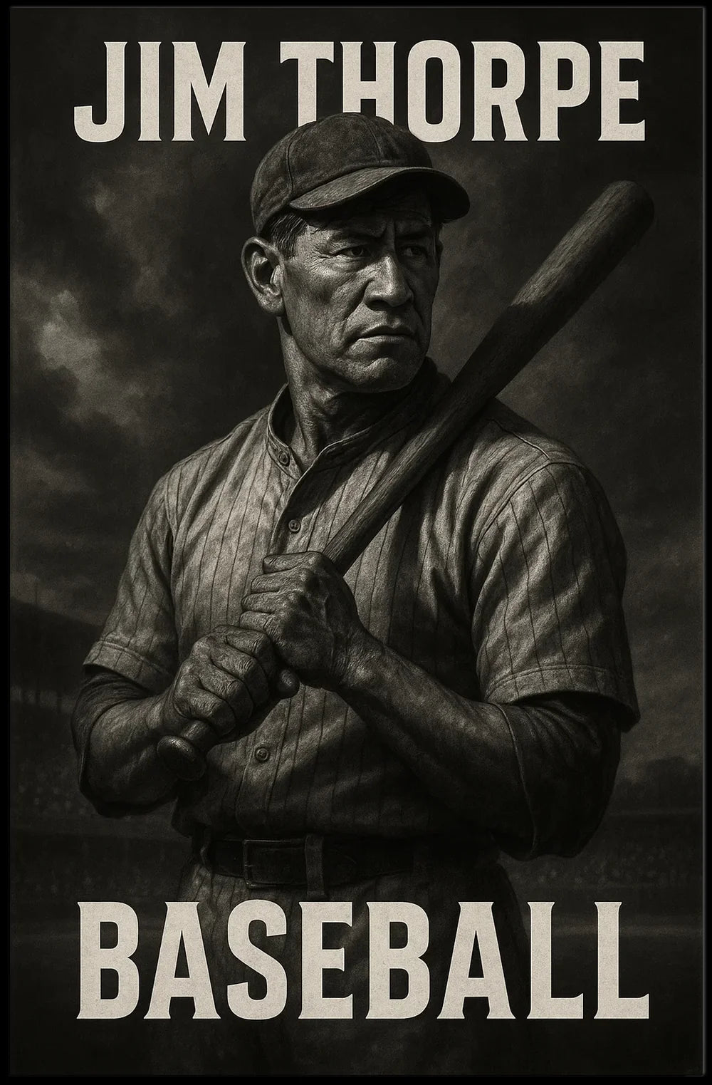 Vintage Baseball Nostalgia Art Poster
