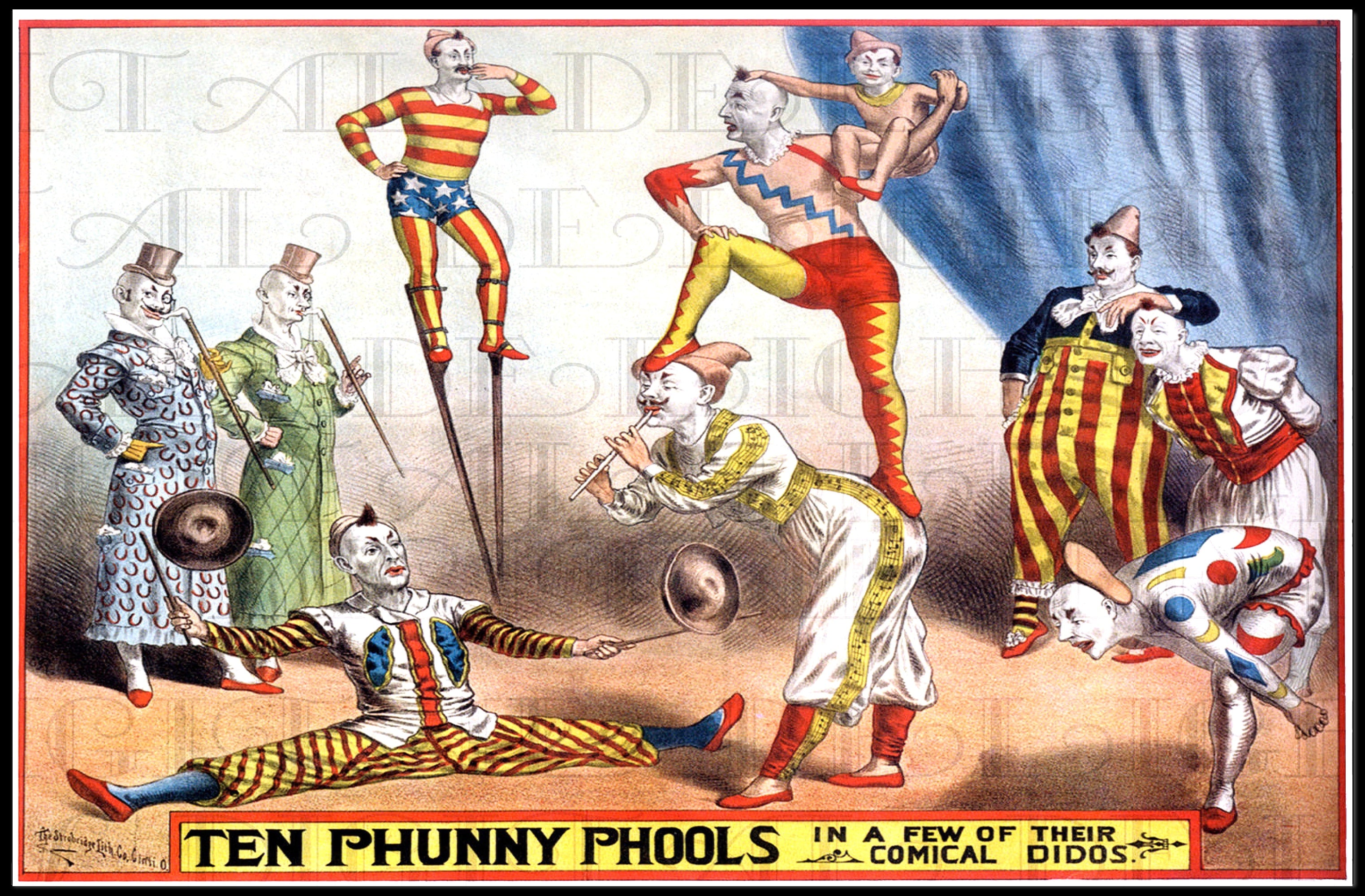 Ten Phunny Phools Poster