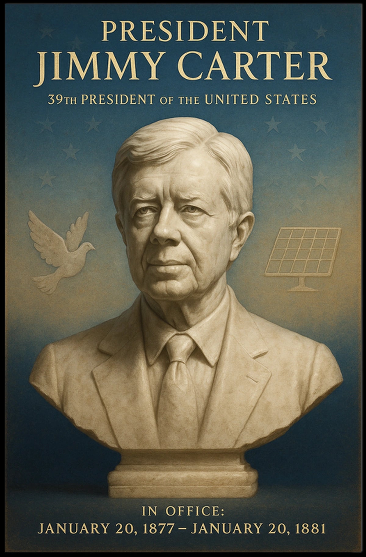 Jimmy Carter 39th President Poster