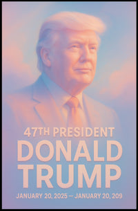 American Spirit Visionary Trump Surrealism Poster