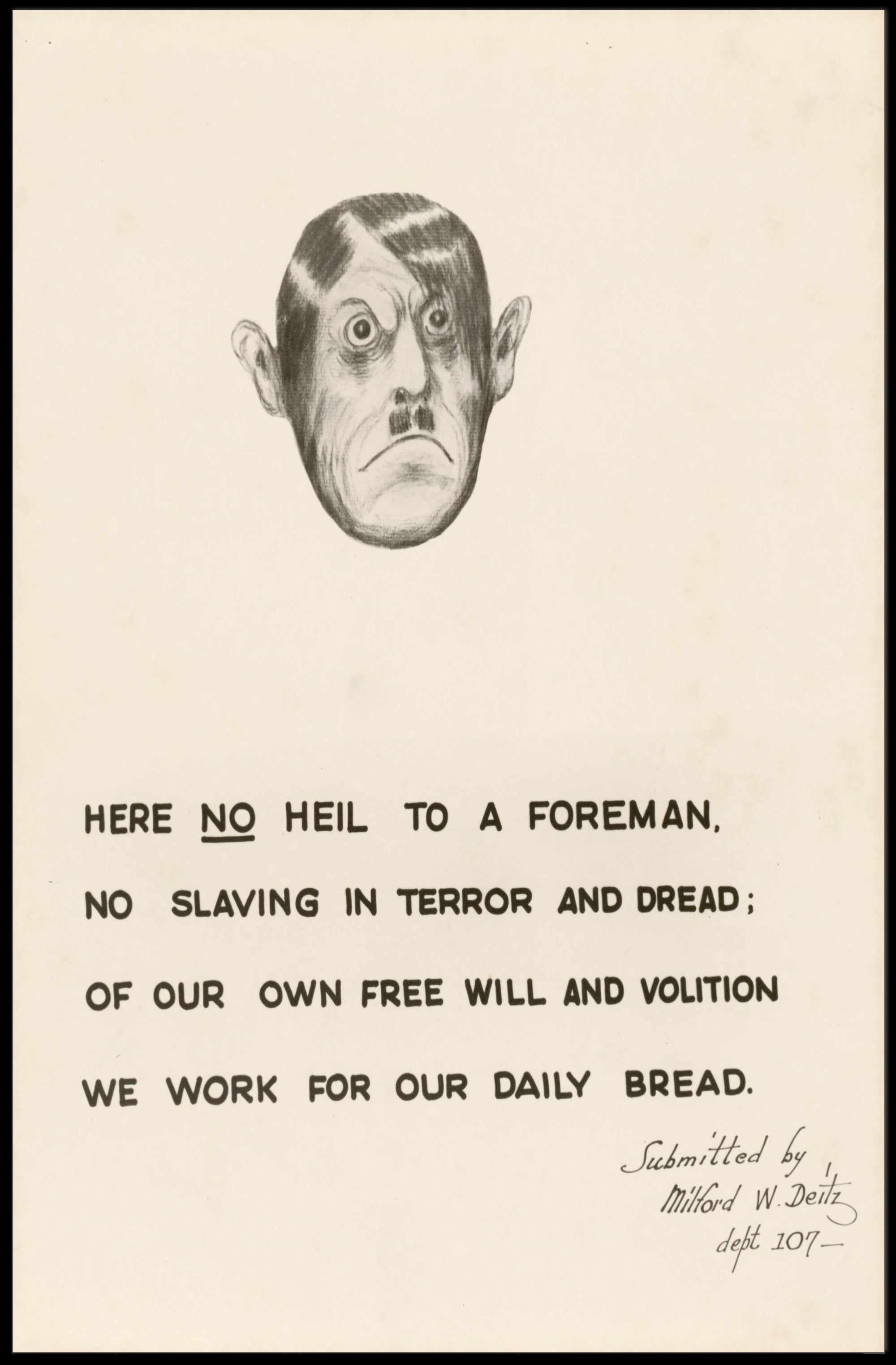 Freedom from Oppression Poster PosterGoat