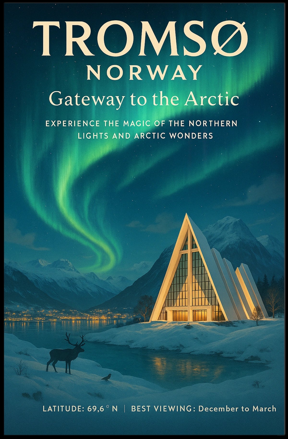Tromsรธ Gateway to the Arctic Poster