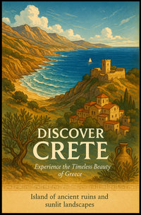 Discover Crete Poster