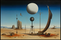 Surreal Desert Landscape Surreal Poster