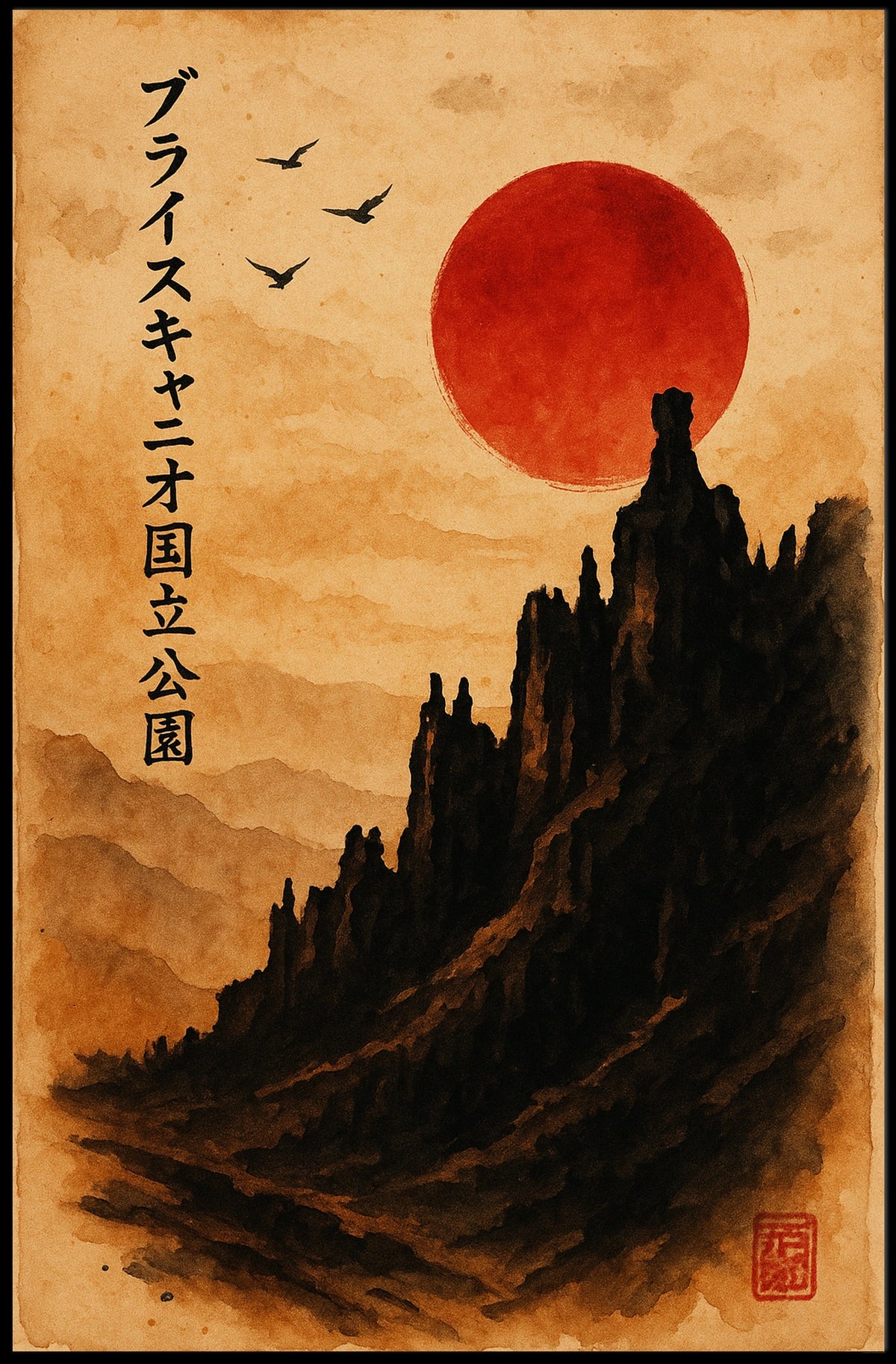 Bryce Canyon National Park Poster