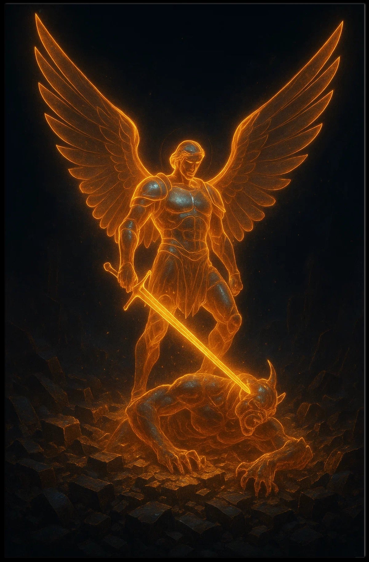 The Celestial Battle Poster