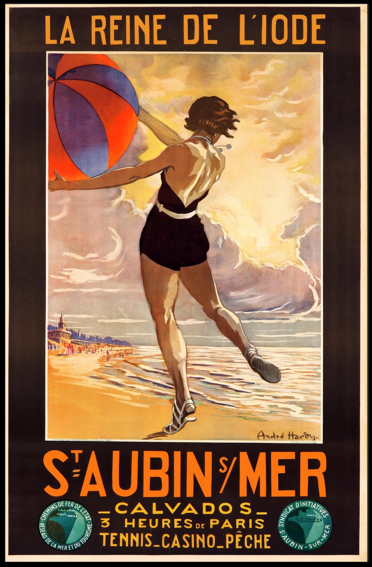 La Reine De LIode St. Aubin-Sur-Mer Poster