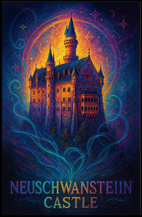 Neuschwanstein Castle Poster