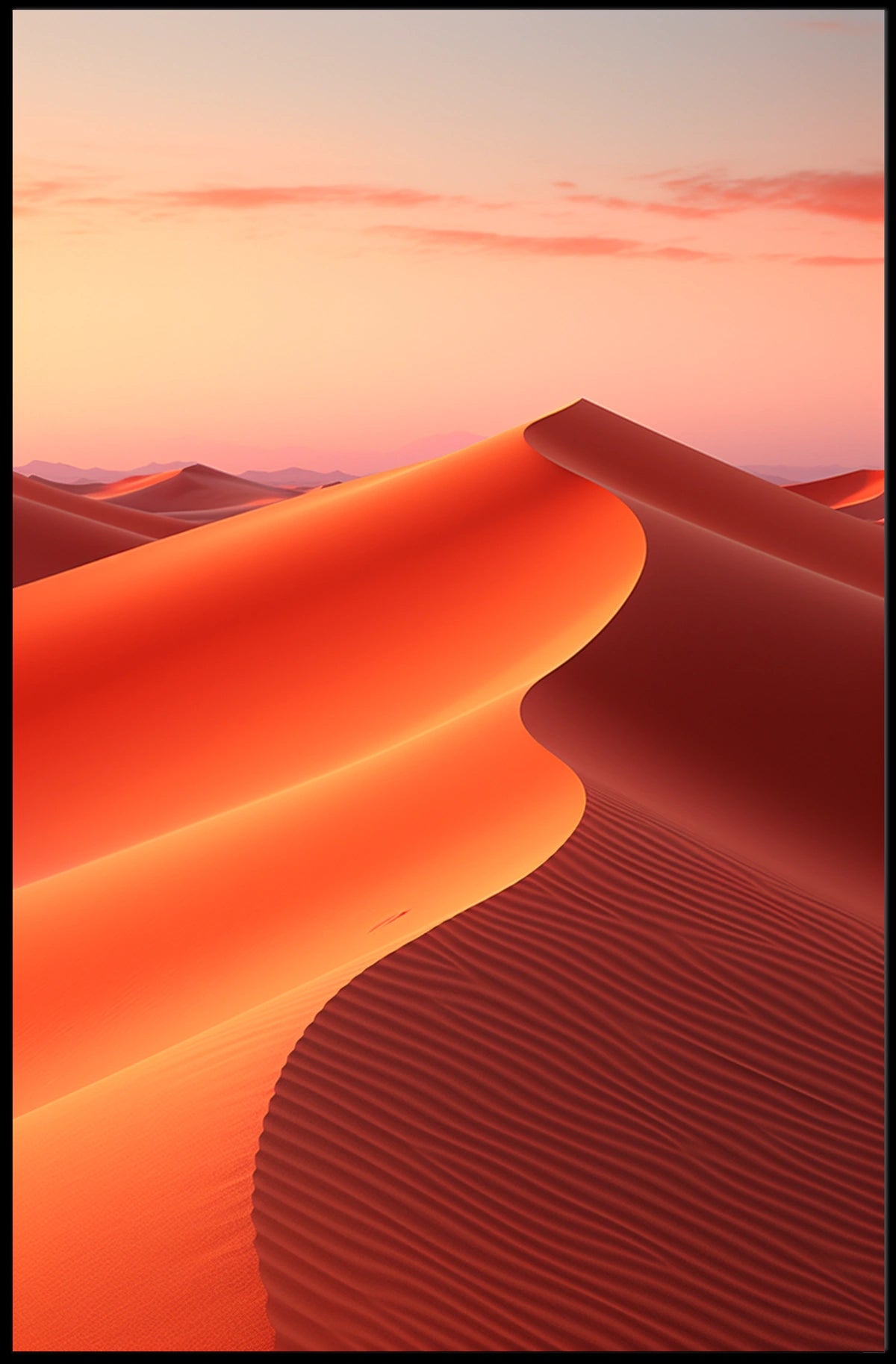 Desert Serenity Poster