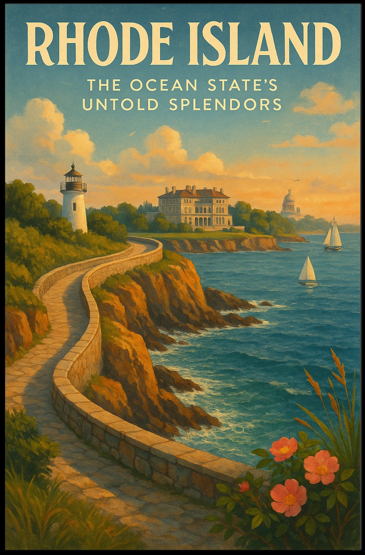 Rhode Island The Ocean StateS Untold Poster