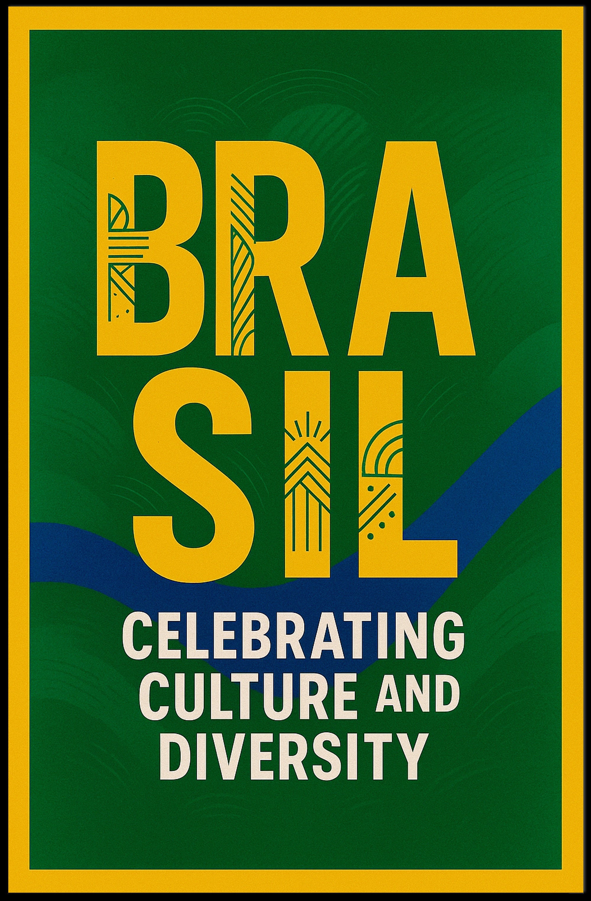 Celebrating Brazil Poster PosterGoat