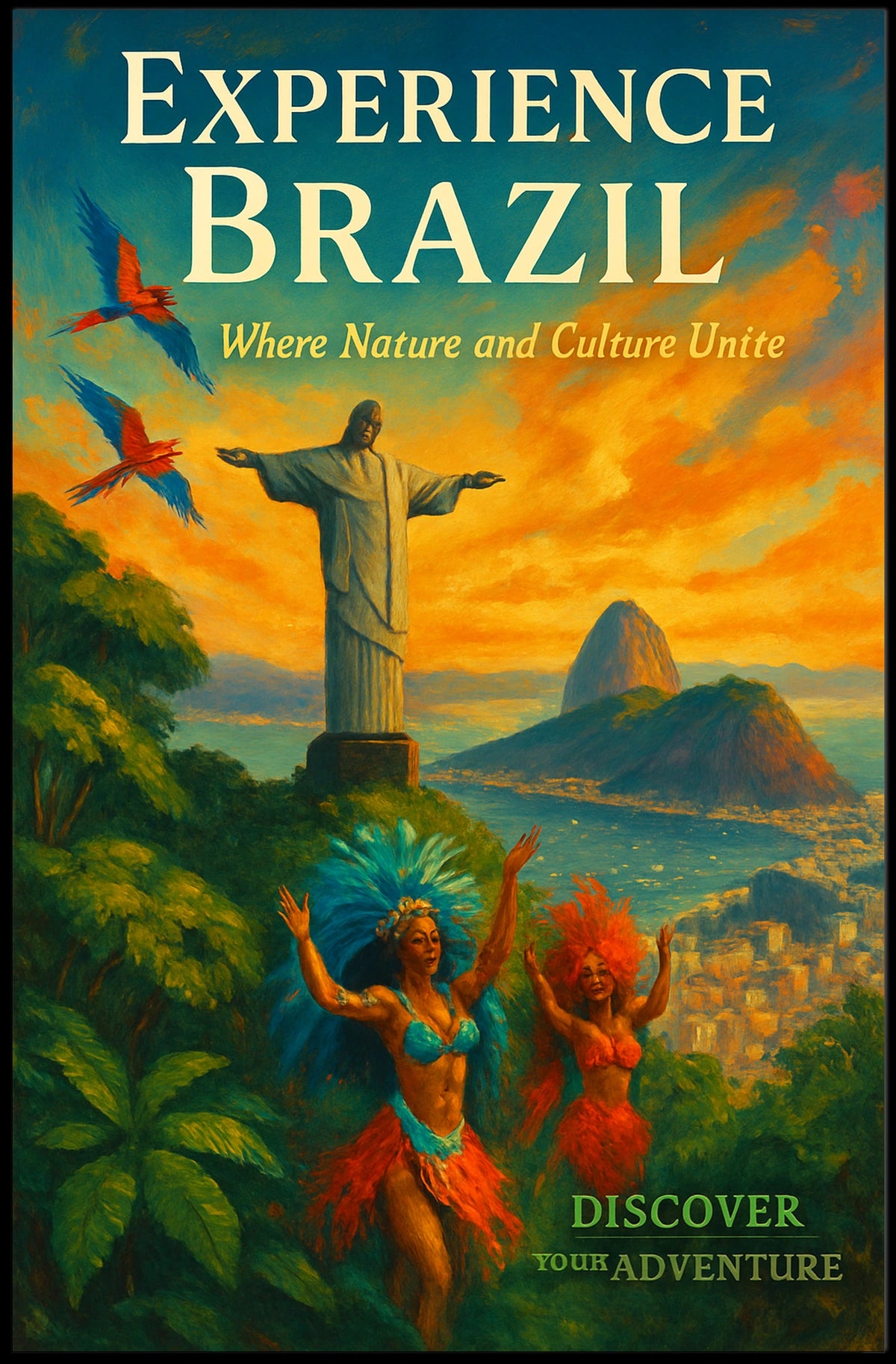 Experience Brazil Poster