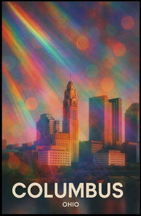 Columbus Ohio Captivating Minimalist Poster