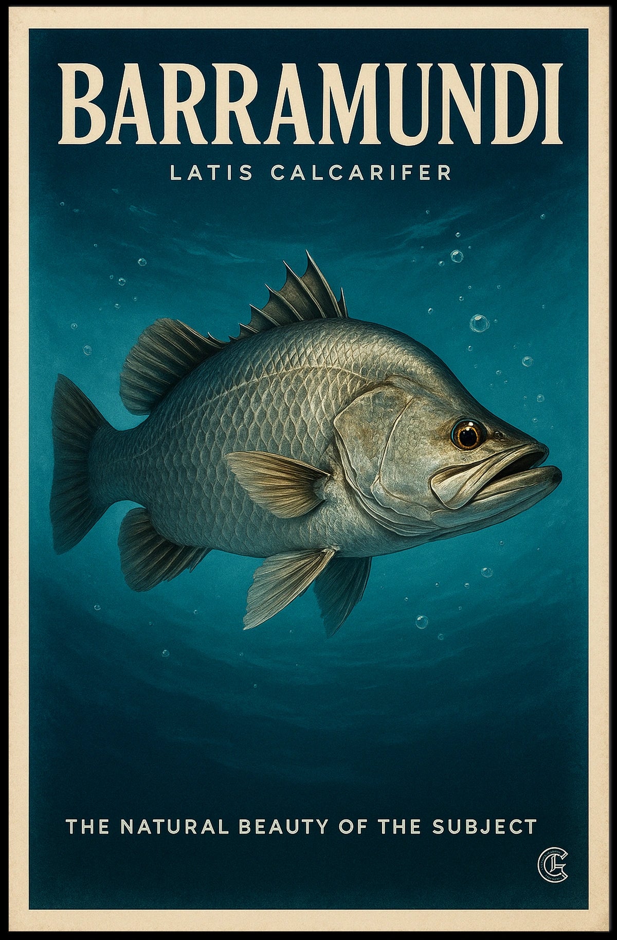 Barramundi The Natural Beauty Poster