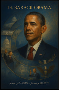 Barack Obama Presidency Tribute Historical or Presidential Poster