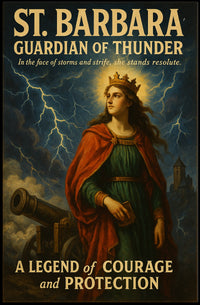St. Barbara Guardian of Thunder Poster
