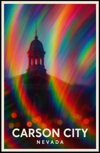 Carson City Nevada Scenic Photography Poster