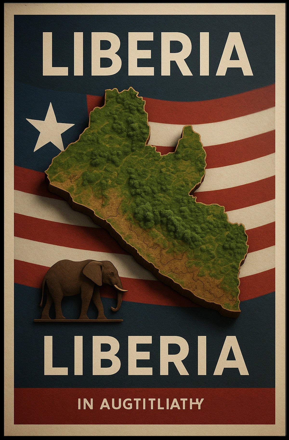 Liberia A Visual Tribute Poster
