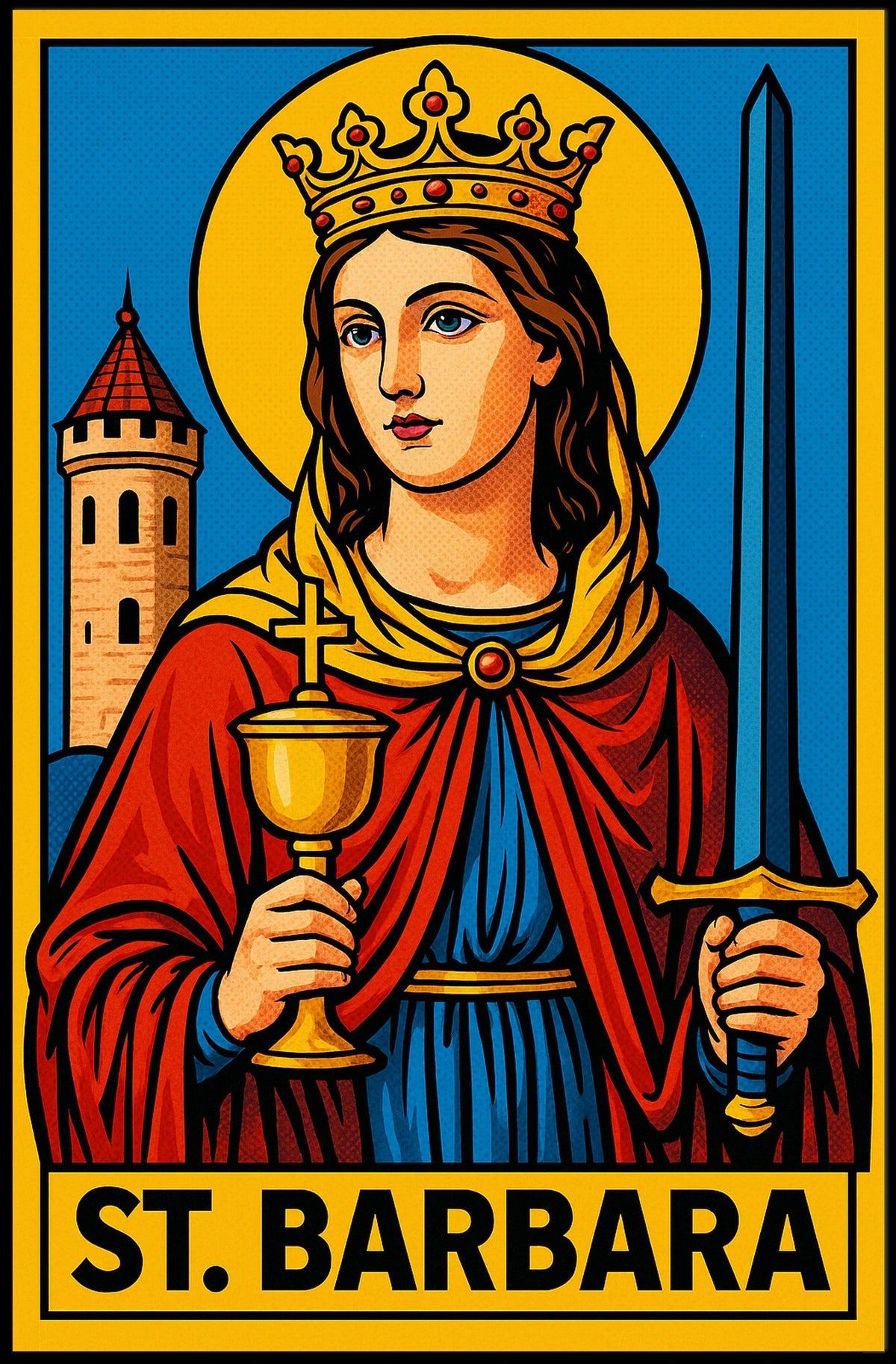 St. Barbara Poster