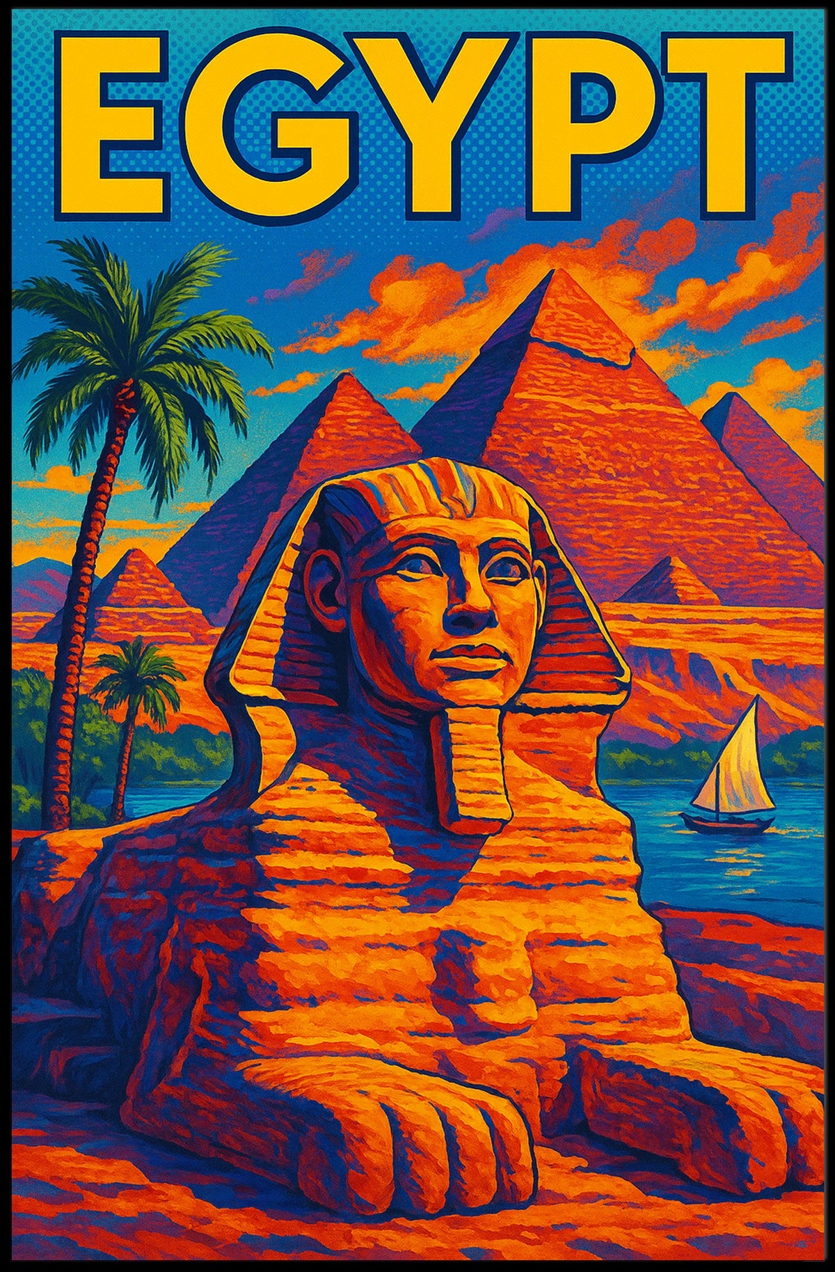 Wonders Of Egypt Poster