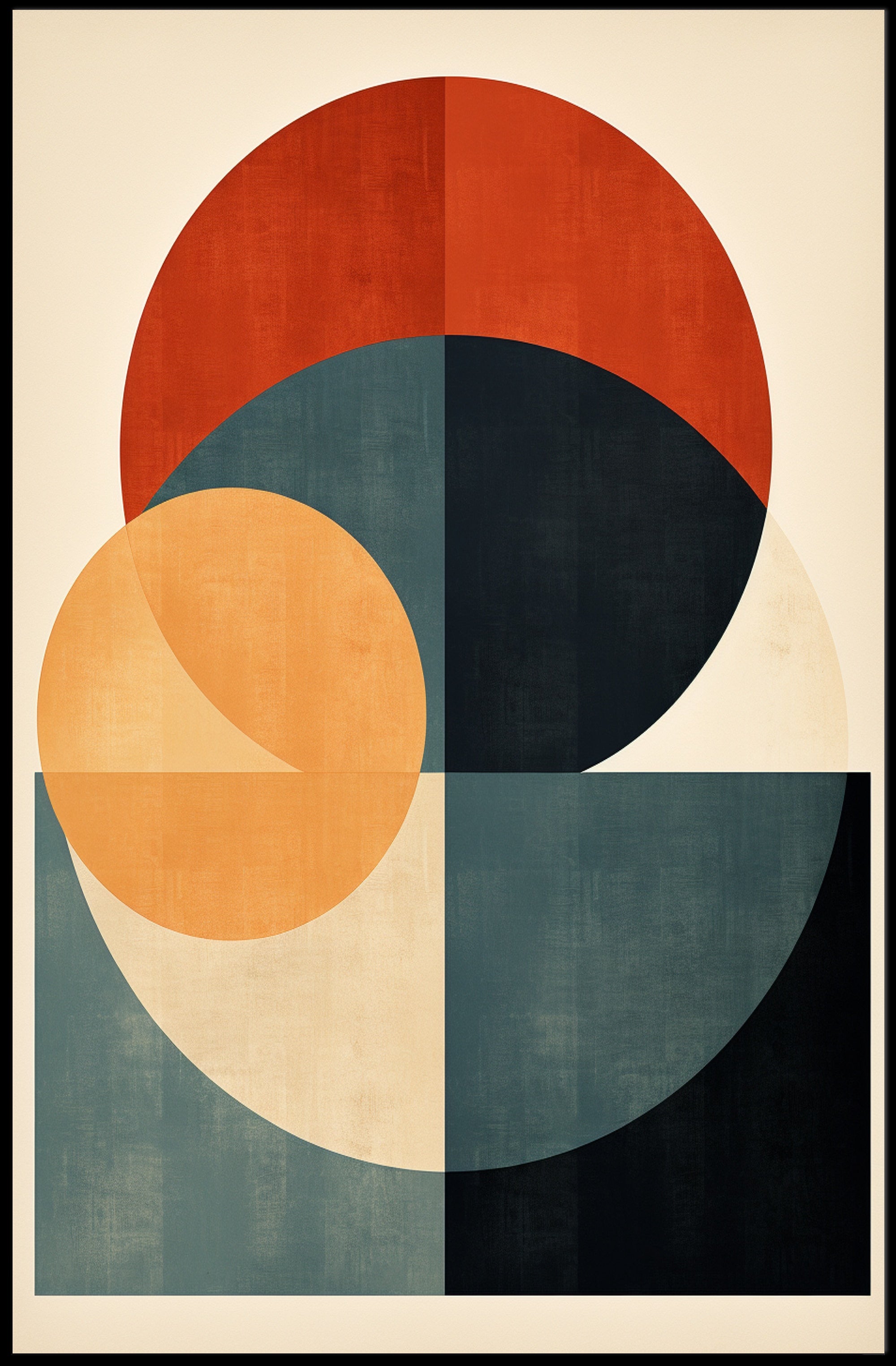 Geometric Harmony Poster