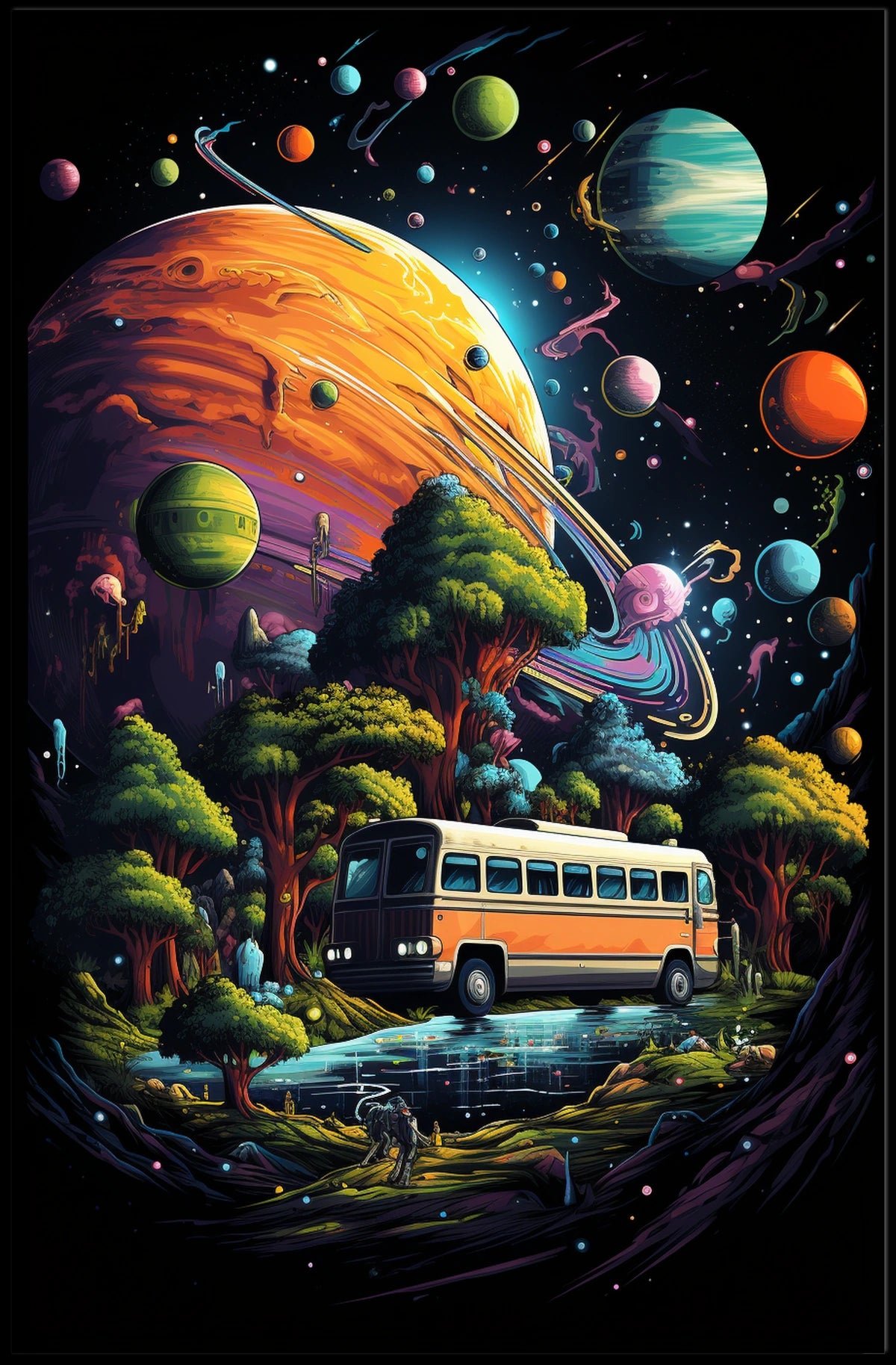 Cosmic Journey Poster
