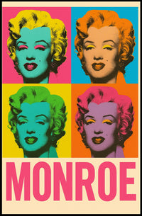 Monroe Pop Art Poster