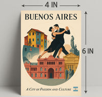 Buenos Aires City Of Passion And Culture Poster PosterGoat