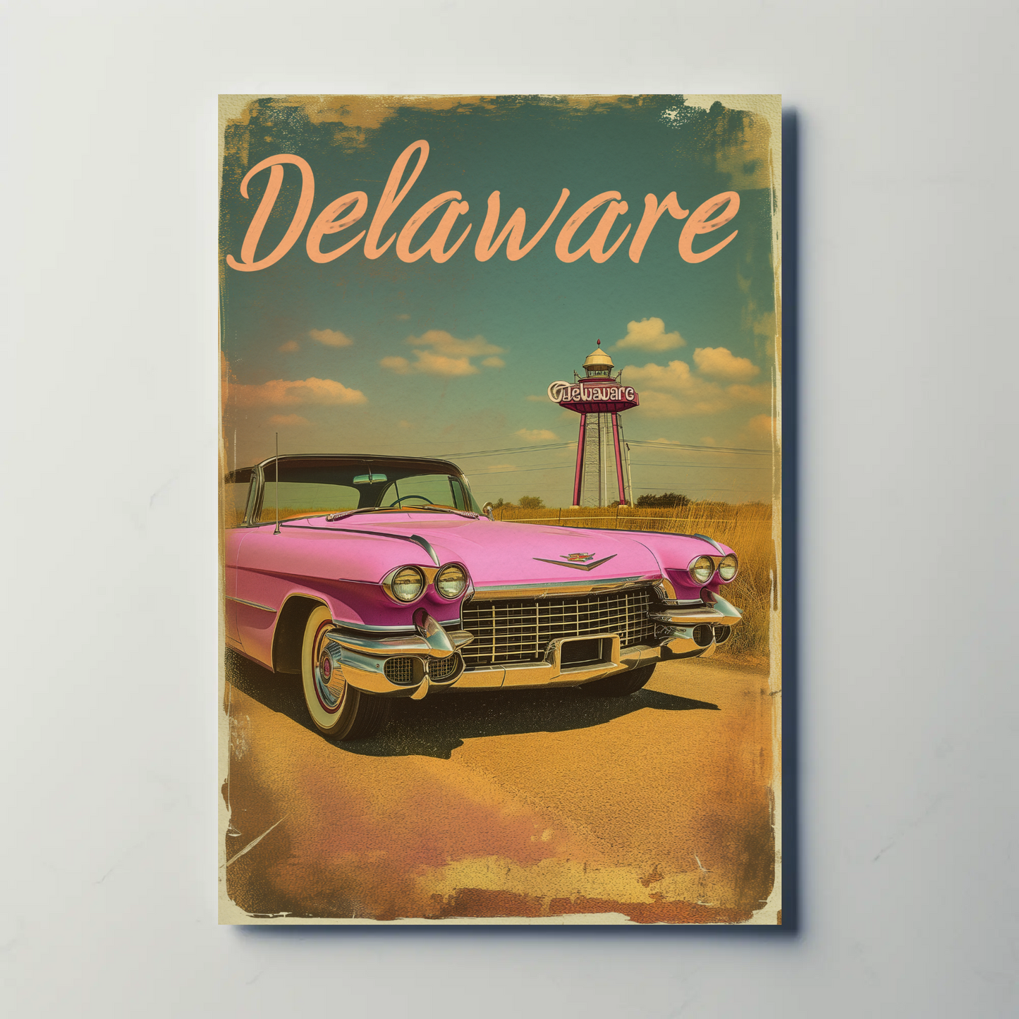 Classic Delaware Drive Poster