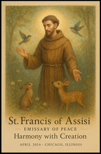 St. Francis of Assisi: Emissary of Peace Poster
